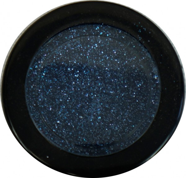 Glitter - medium mittelblau