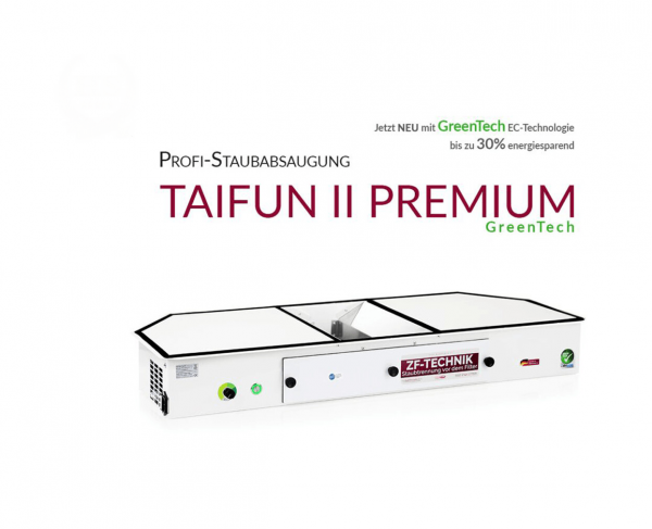 Profi-Staubabsaugung Taifun 2 Premium GreenTech